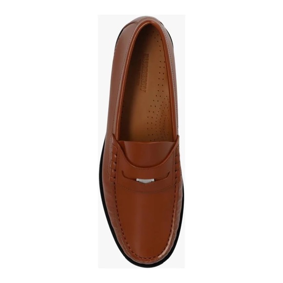 Burberry Brown Coin Loafers in Warm Oak Brown, Size EU42 UK8 US9 New w/Dust Bag - Picture 7 of 16